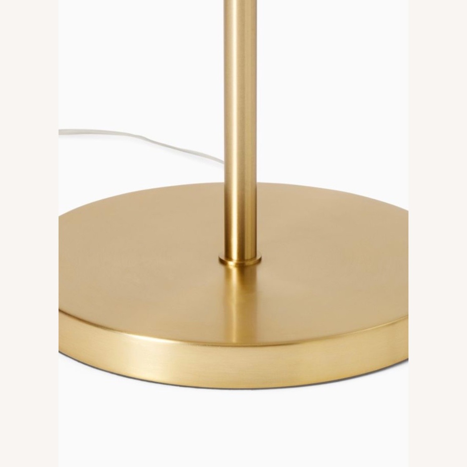 West Elm Gold Metal Floor Lamp - image-4