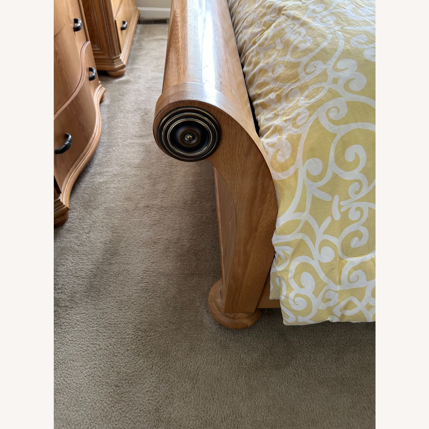 Lexington Furniture Light Brown King Bed - image-2