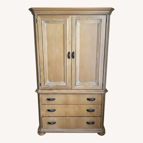 Used Lexington Furniture Light Brown Armoire for sale on AptDeco