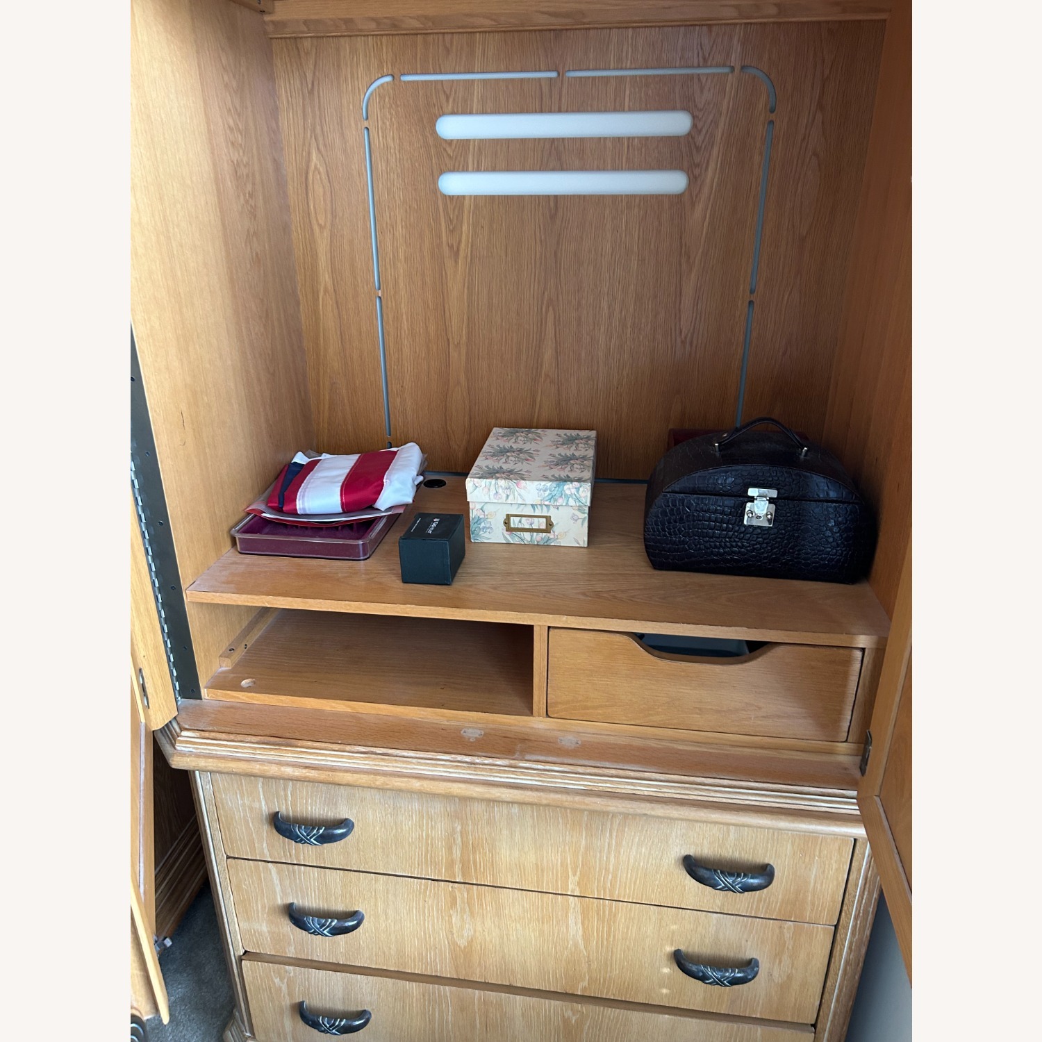 Lexington Furniture Light Brown Armoire - image-2