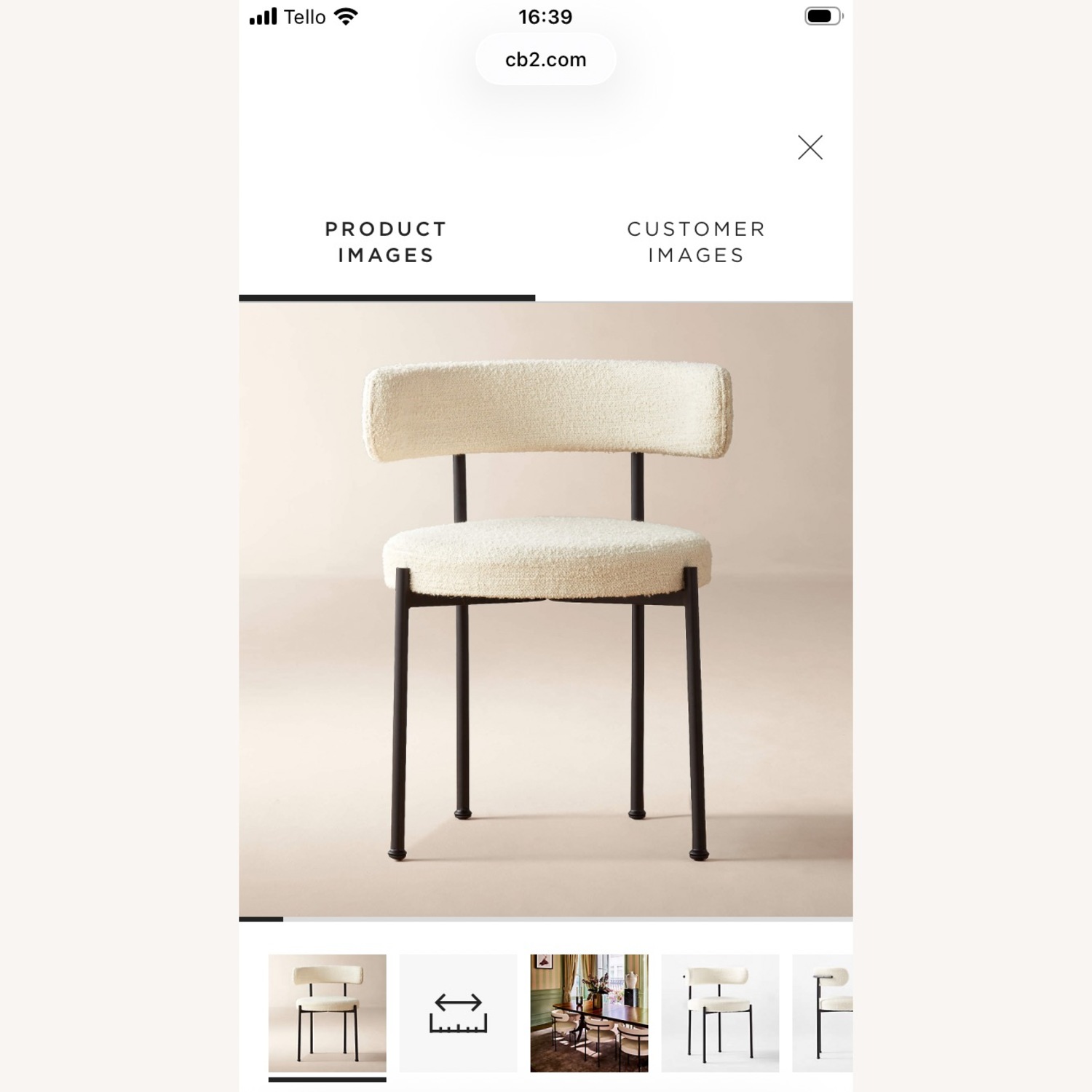 CB2 Dining Chairs - image-1