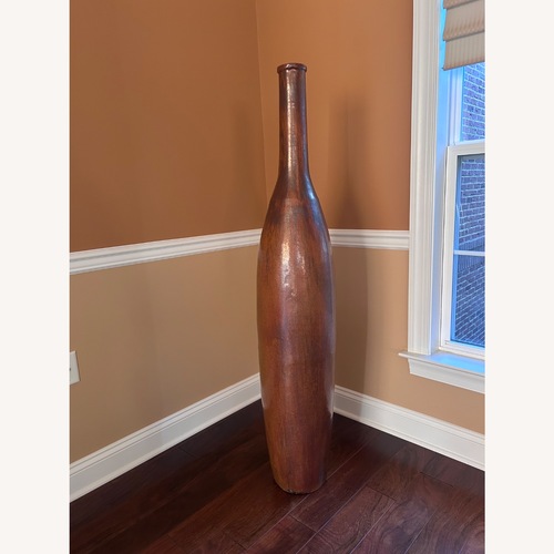 Used Rustic Contemporary Floor Vase for sale on AptDeco