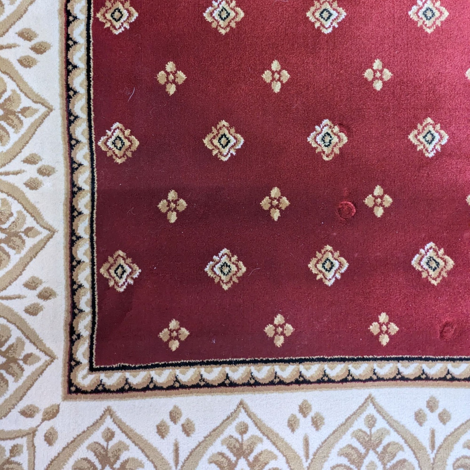 Red Fleur De Lis Sapphire Collection,7'10"x11'2"	 - image-2