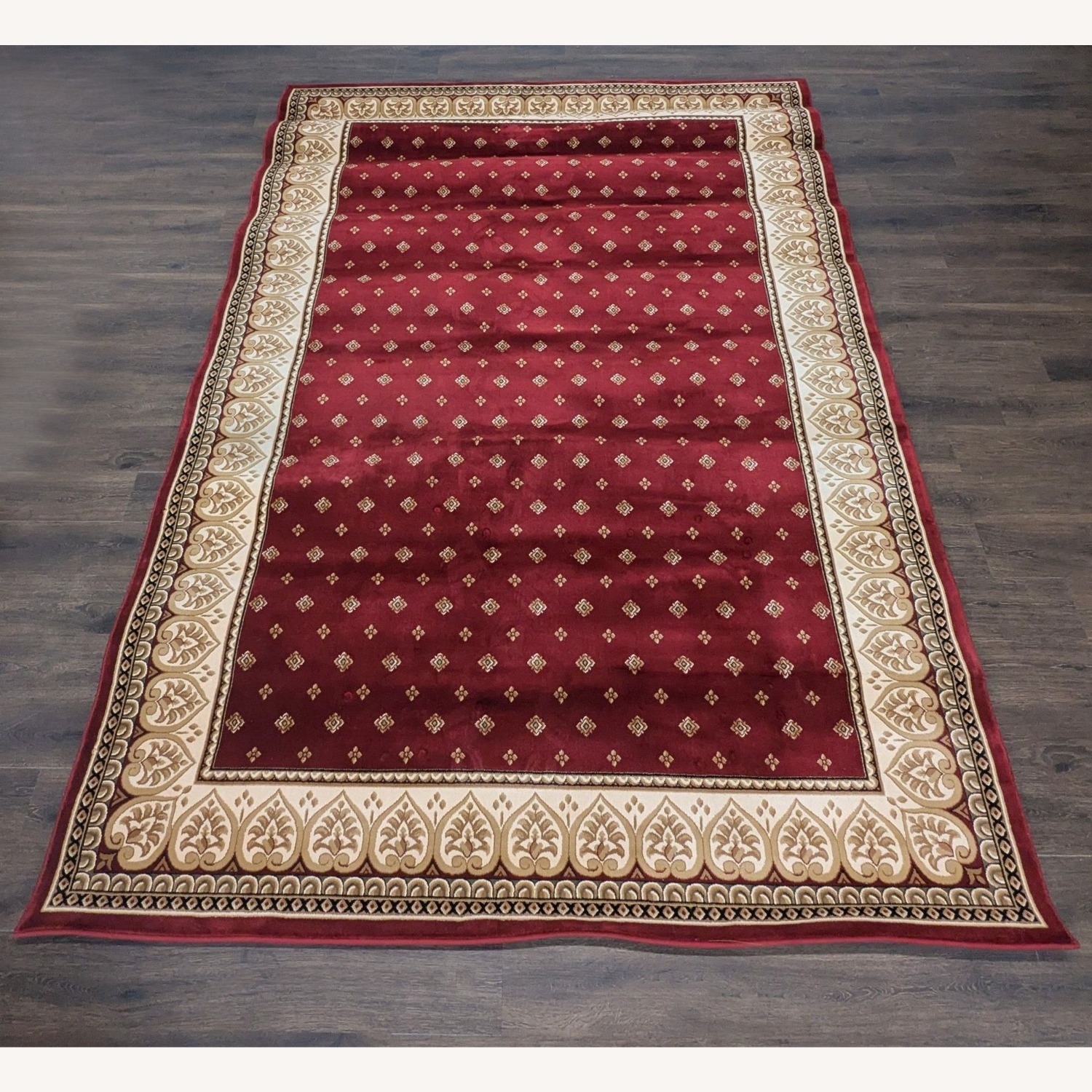 Red Fleur De Lis Sapphire Collection,7'10"x11'2"	 - image-5