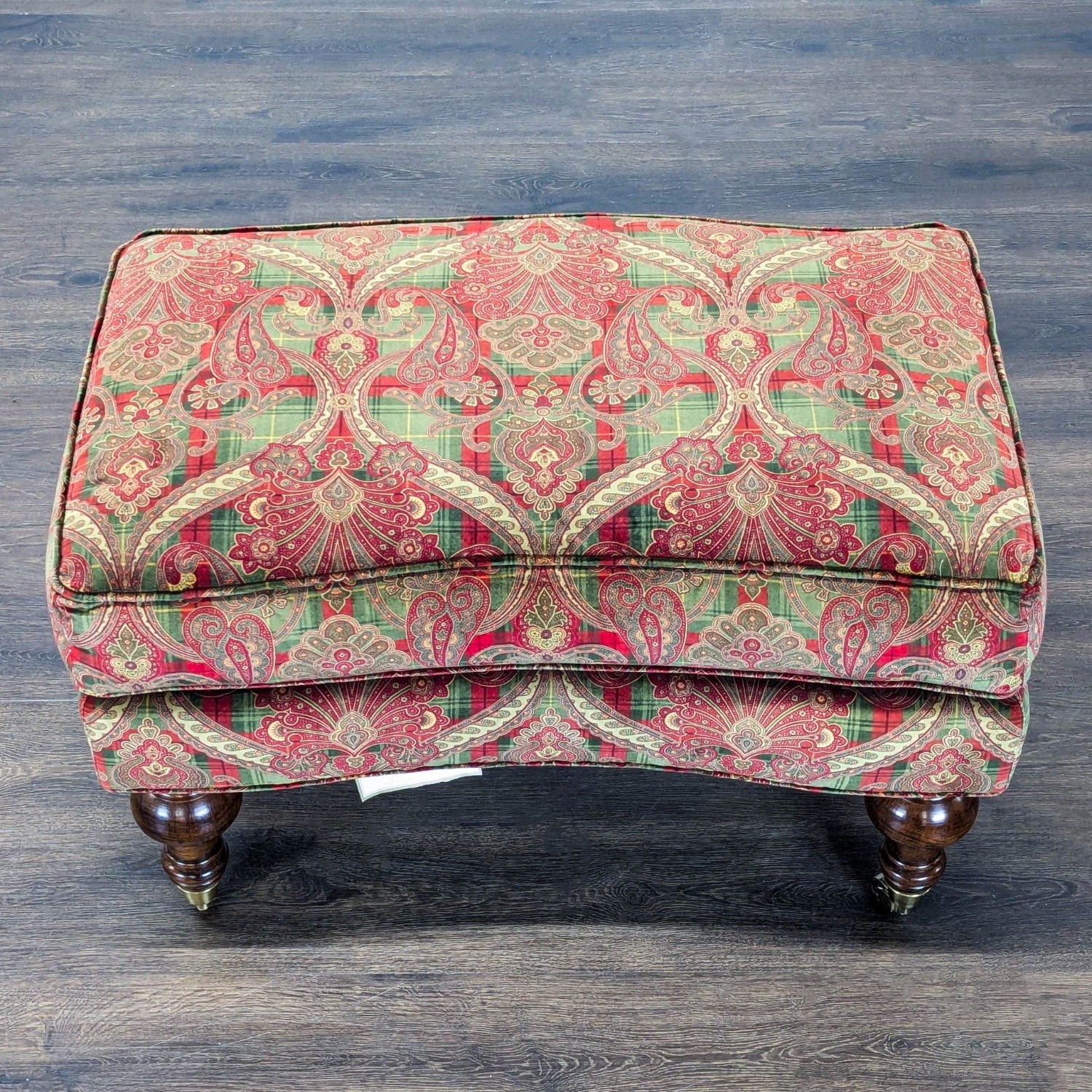 Lillian August Paisley Ottoman - image-4