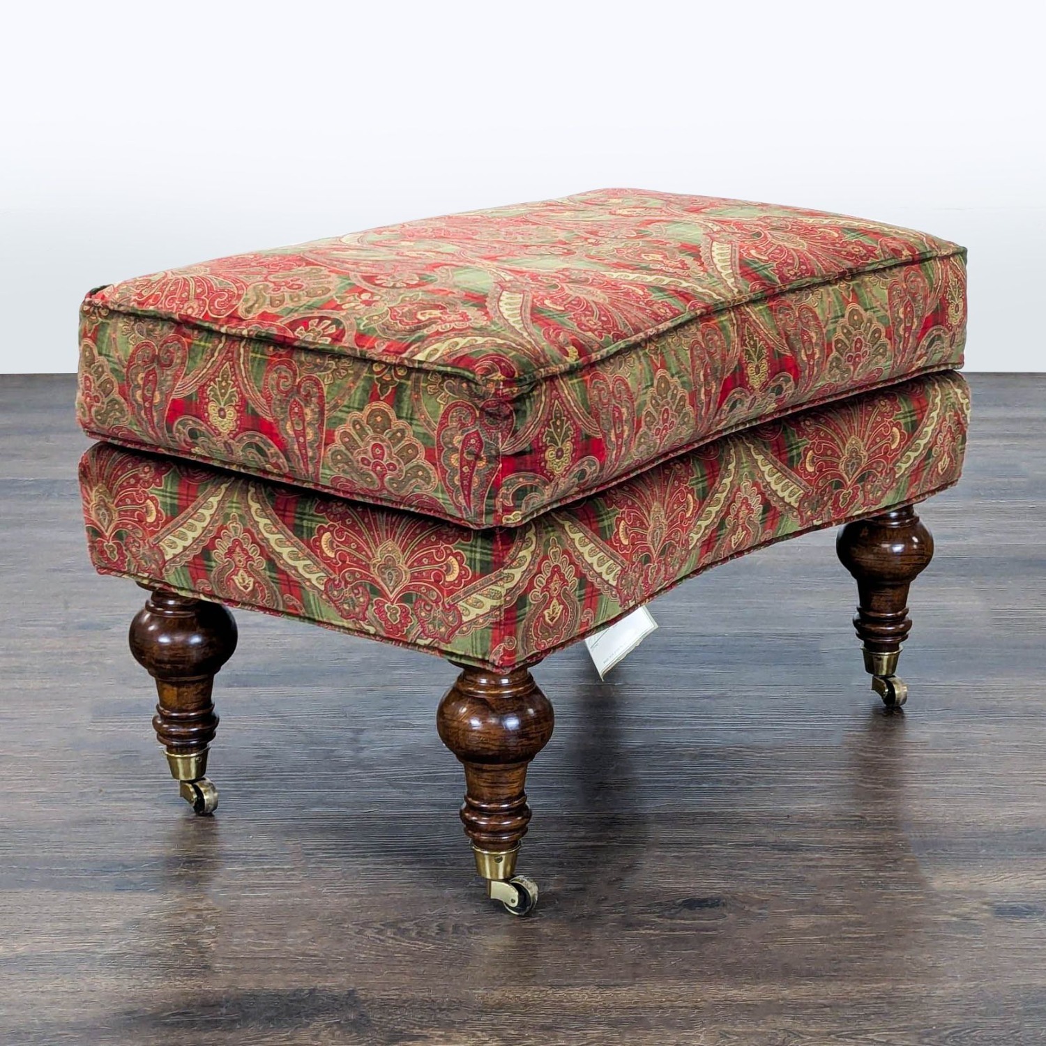 Lillian August Paisley Ottoman - image-6