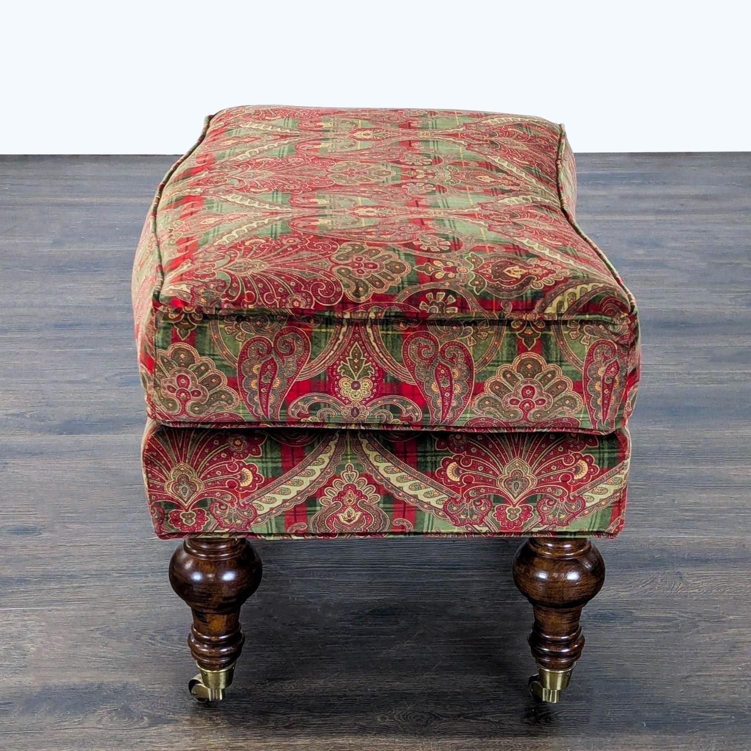 Lillian August Paisley Ottoman - image-5