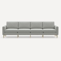 Burrow Nomad 4-Seat Modern Gray Sofa  