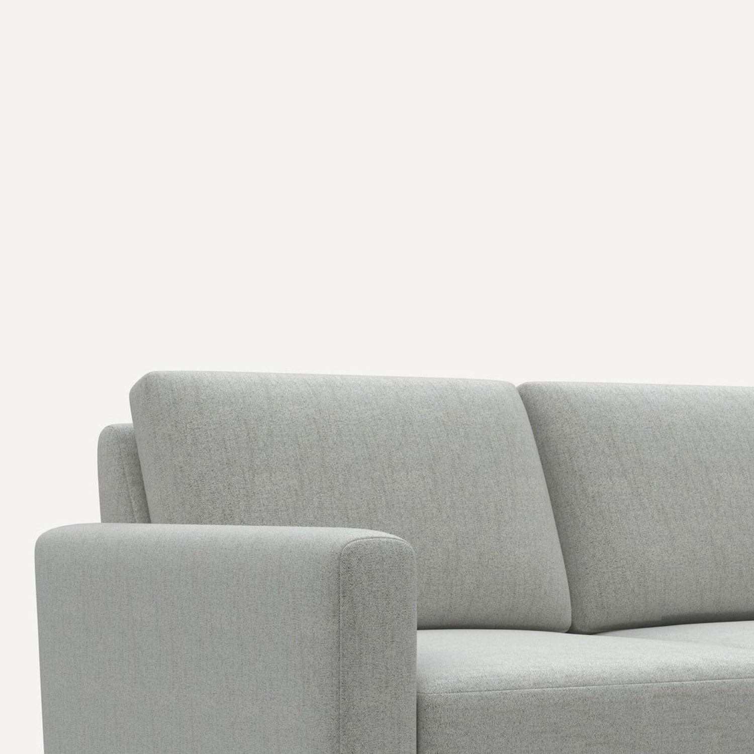 Burrow Nomad 4-Seat Modern Gray Sofa   - image-2