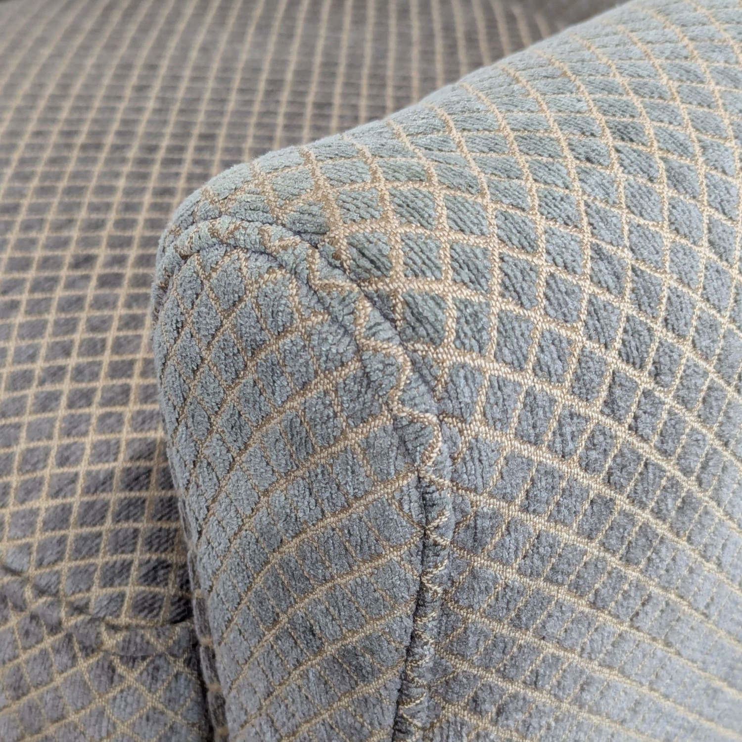 Crate & Barrel Classic Lounge Chair with Patterned - image-2