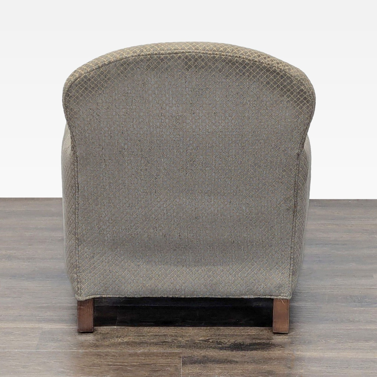 Crate & Barrel Classic Lounge Chair with Patterned - image-4