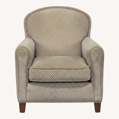 Used Crate & Barrel Classic Lounge Chair with Patterned for sale on AptDeco