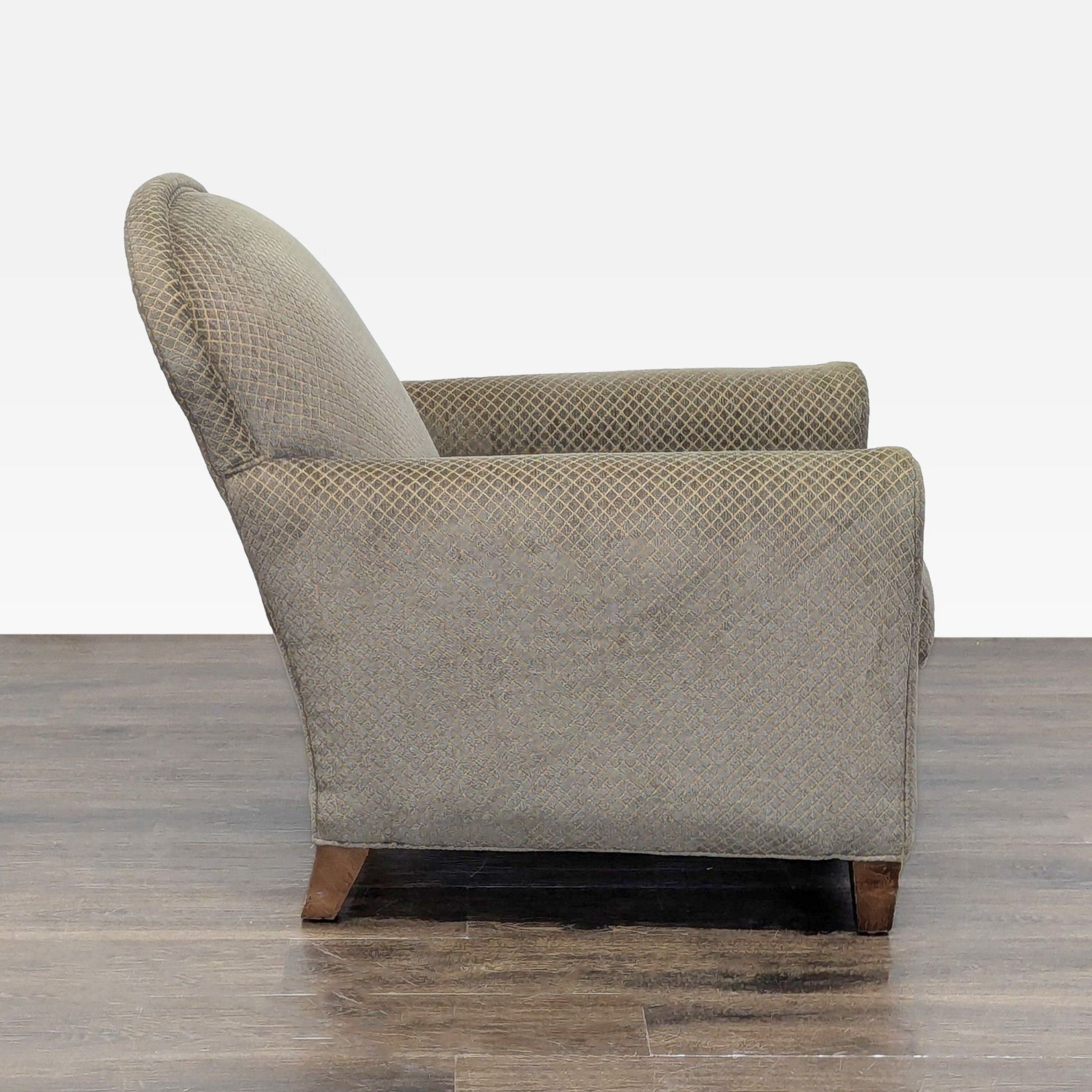 Crate & Barrel Classic Lounge Chair with Patterned - image-5