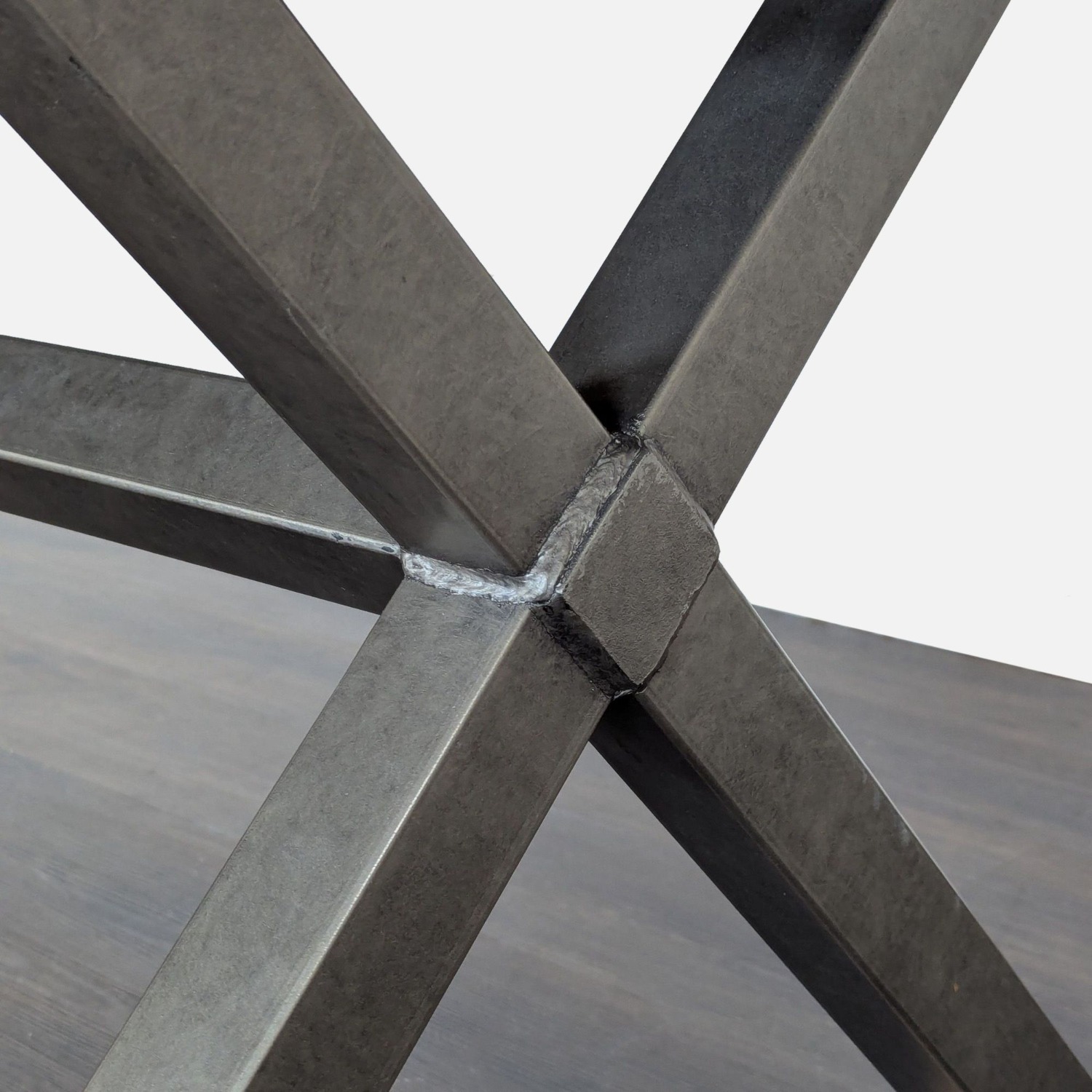 Farmhouse X-Trestle Base Dining Table	 - image-4
