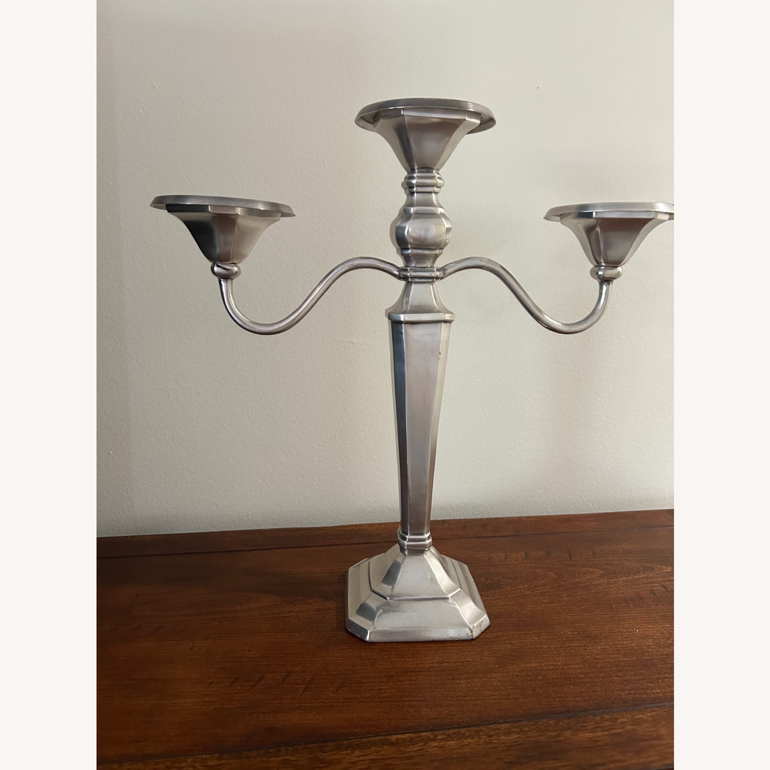 Pottery Barn Candelabra and Snuffer - image-2