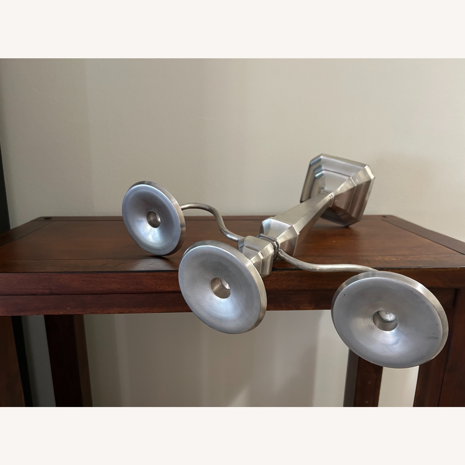 Pottery Barn Candelabra and Snuffer - image-3