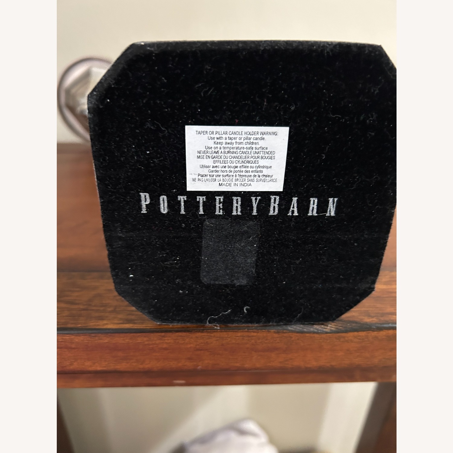 Pottery Barn Candelabra and Snuffer - image-4