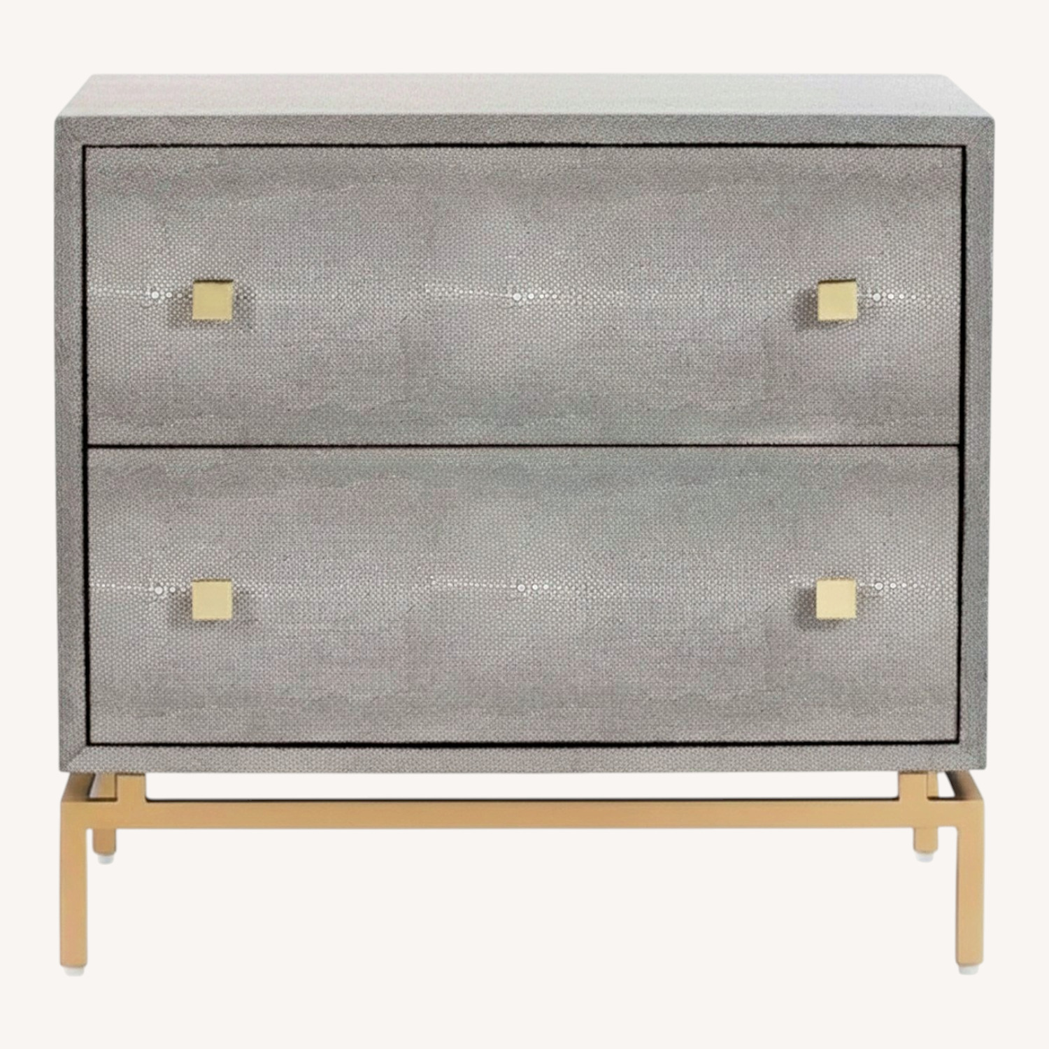 Maren Home Mariana Shagreen Nightstand - image-0