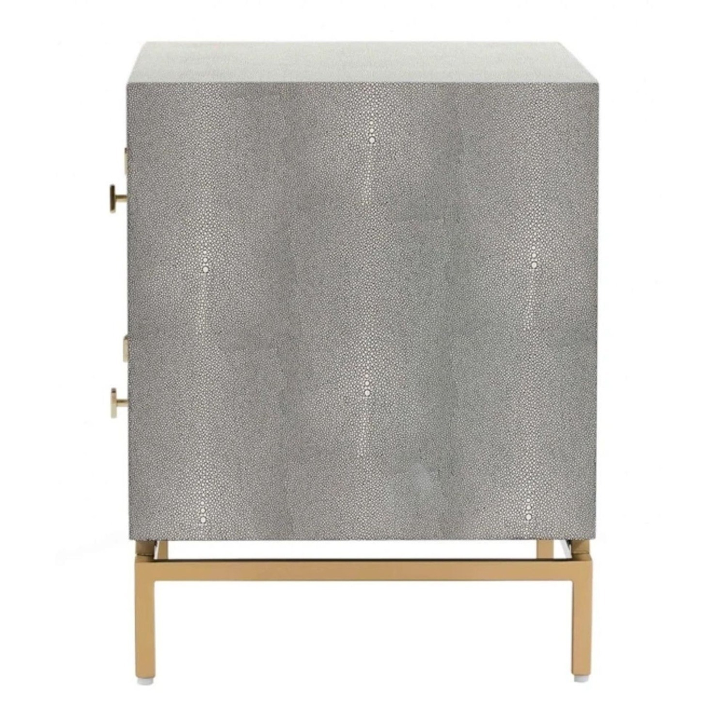 Maren Home Mariana Shagreen Nightstand - image-5