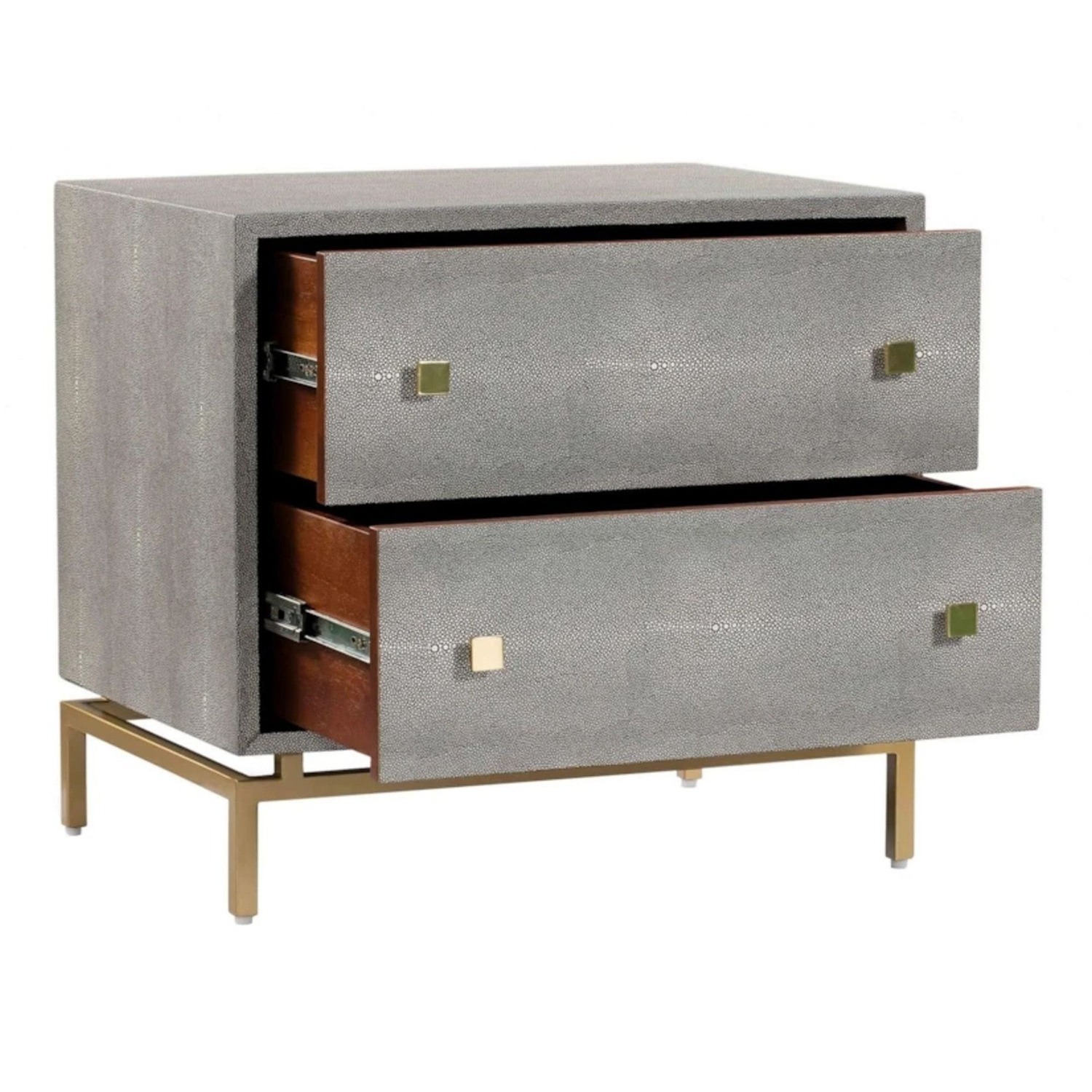 Maren Home Mariana Shagreen Nightstand - image-6