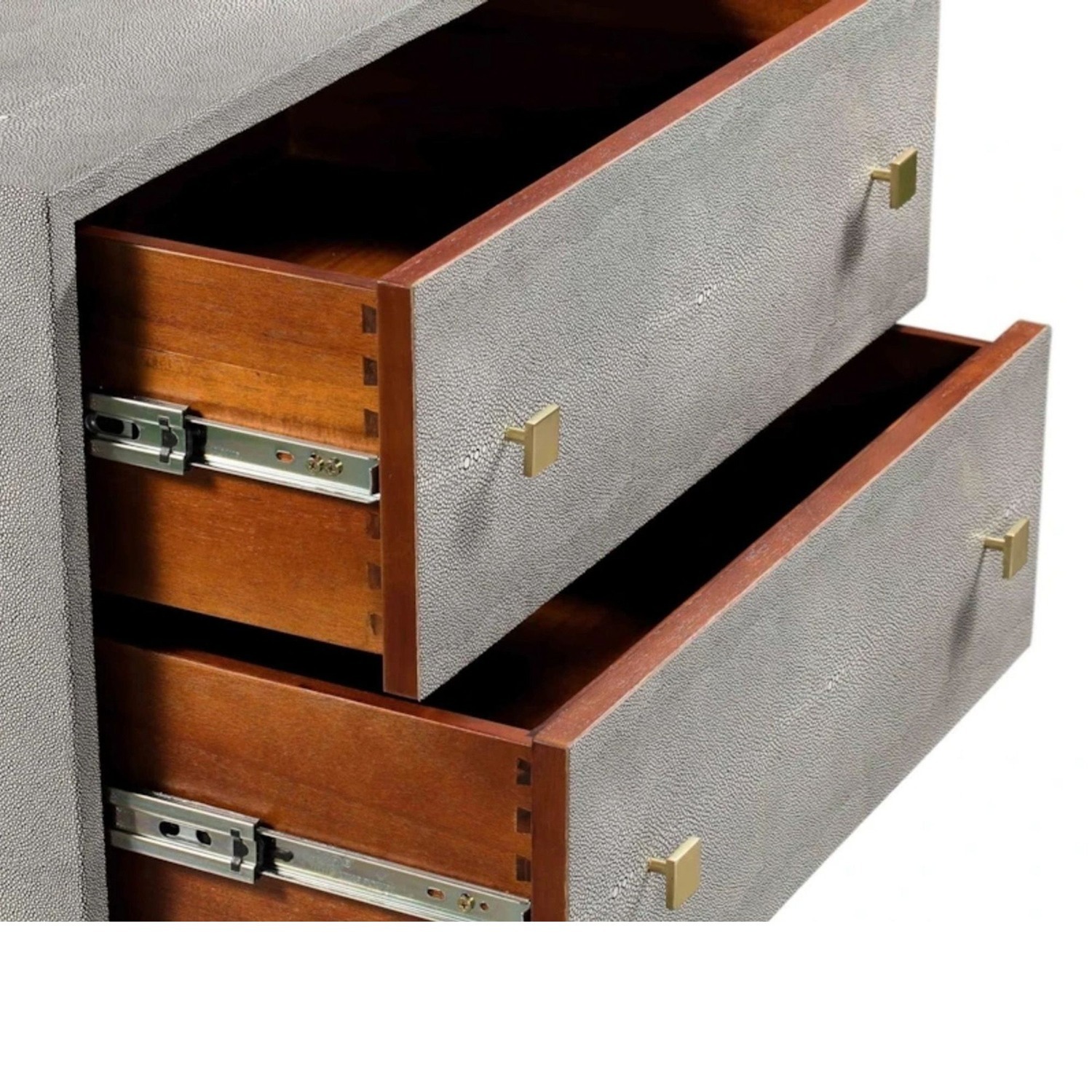 Maren Home Mariana Shagreen Nightstand - image-4