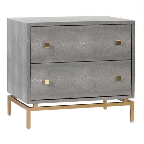 Used Maren Home Mariana Shagreen Nightstand for sale on AptDeco