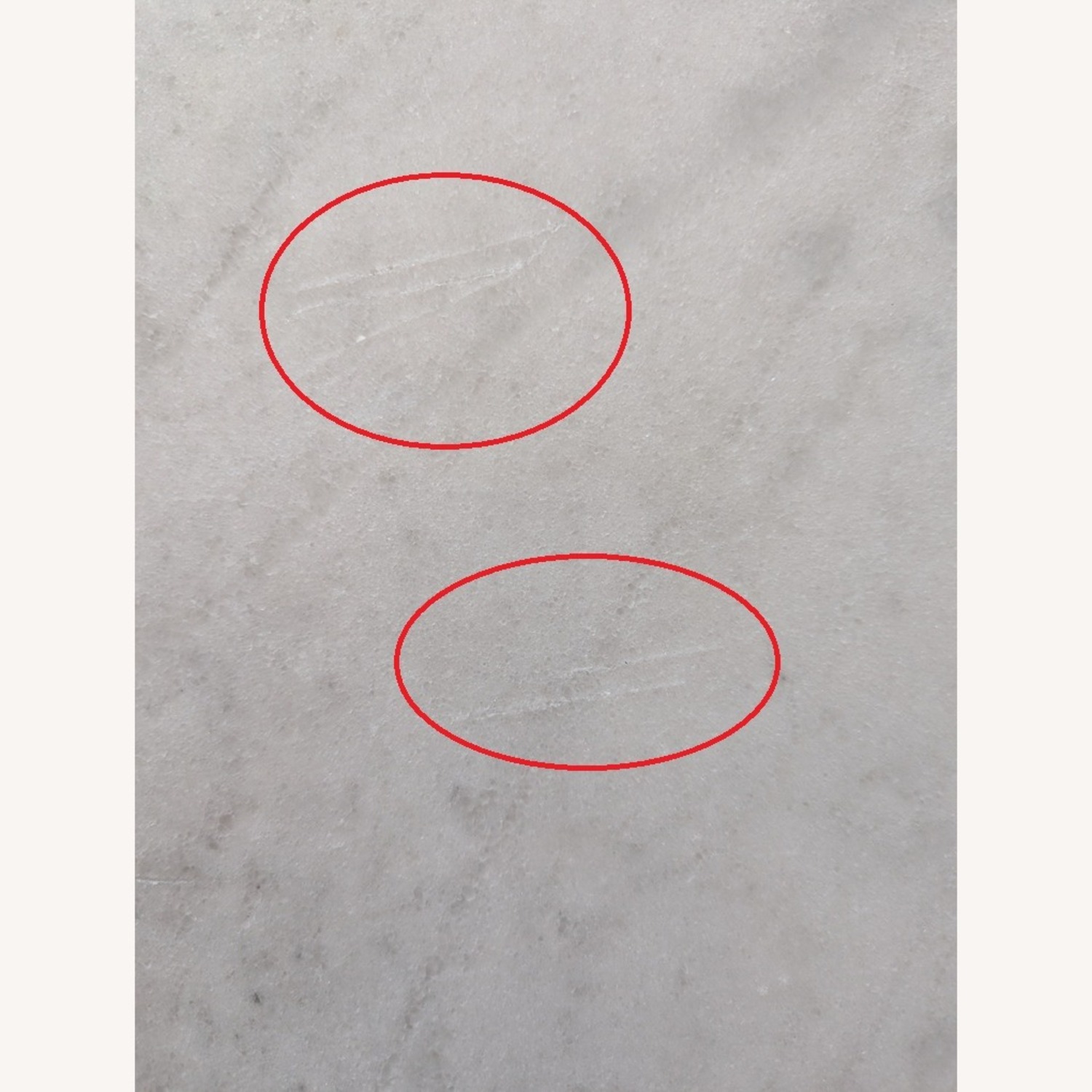 Safavieh White Marble Elodie Table - image-3