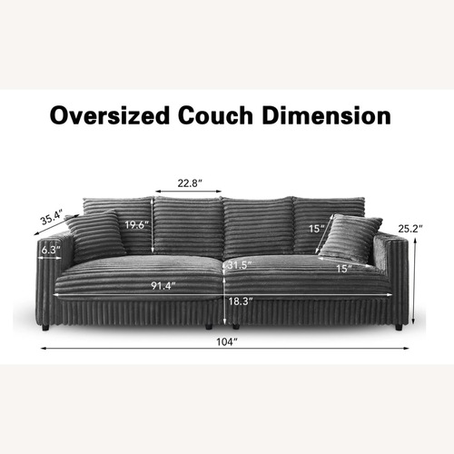 Used Target Cloud Couch Loveseat  for sale on AptDeco