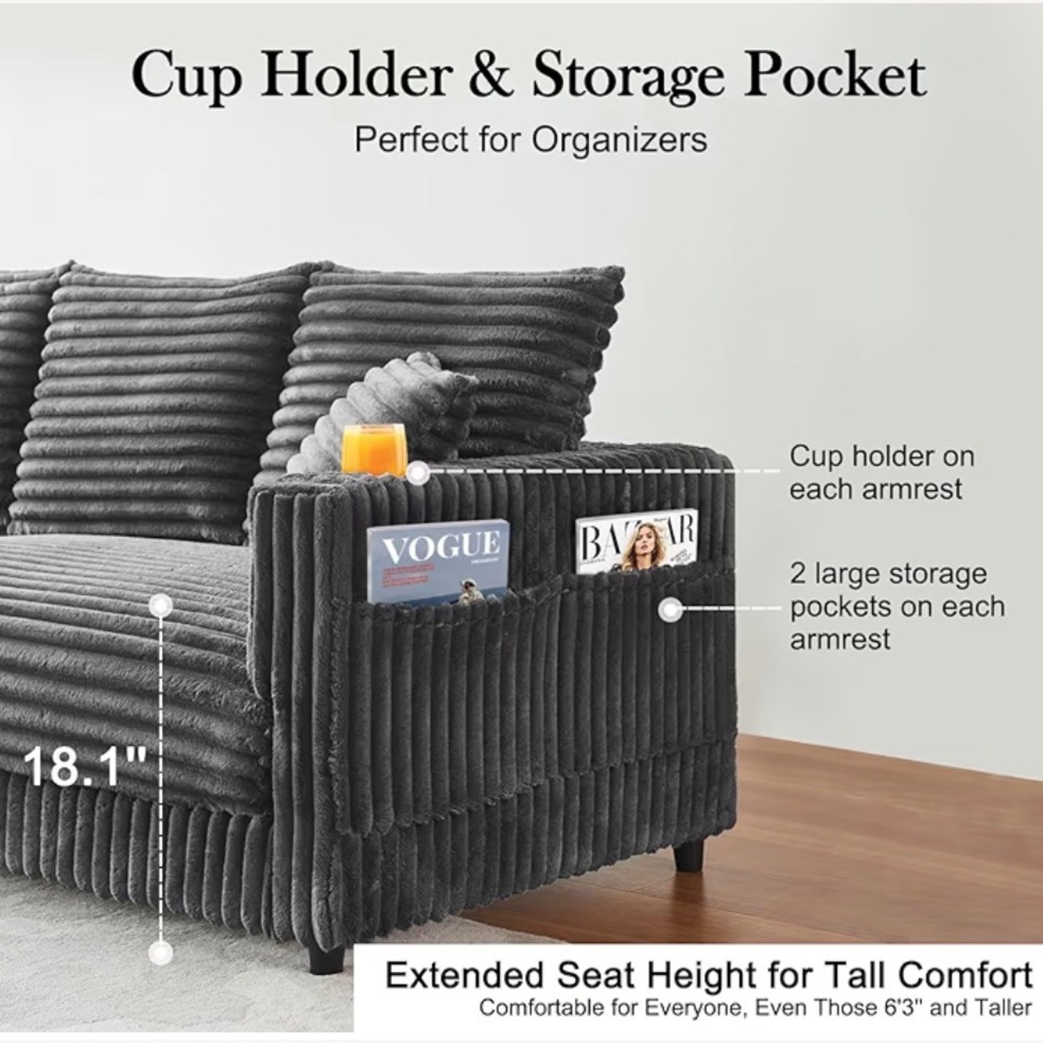 Target Cloud Couch Loveseat  - image-2