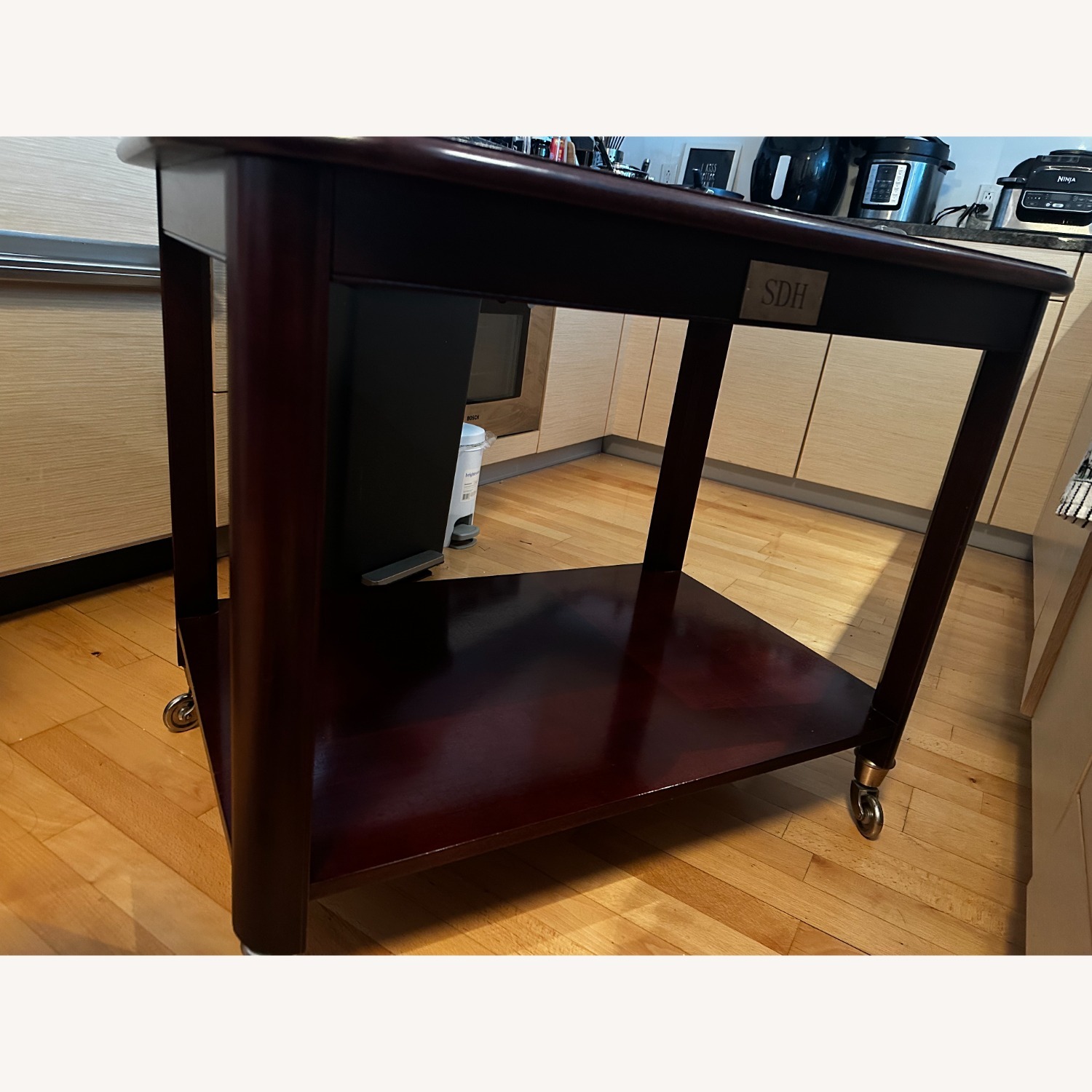 Hickory Chair Company Mahogany Bar Cart - image-6