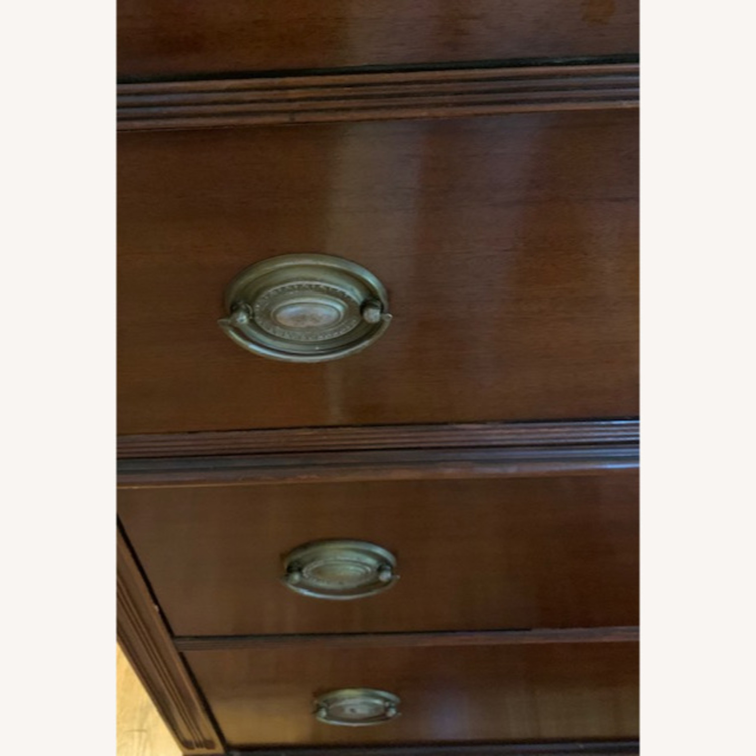 Vintage Huntley 5 Drawer Dresser 1920's Mahogany - image-14