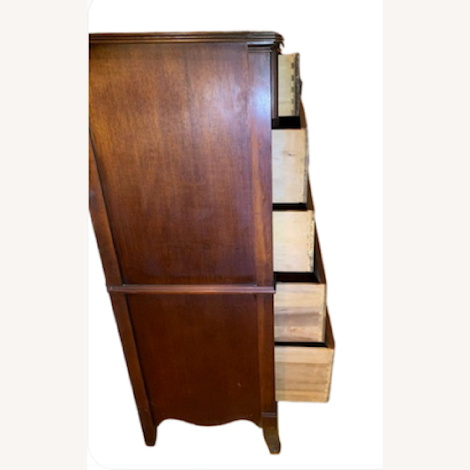 Vintage Huntley 5 Drawer Dresser 1920's Mahogany - image-17