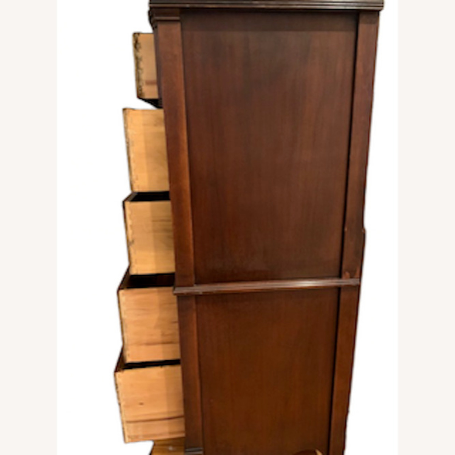 Vintage Huntley 5 Drawer Dresser 1920's Mahogany - image-6