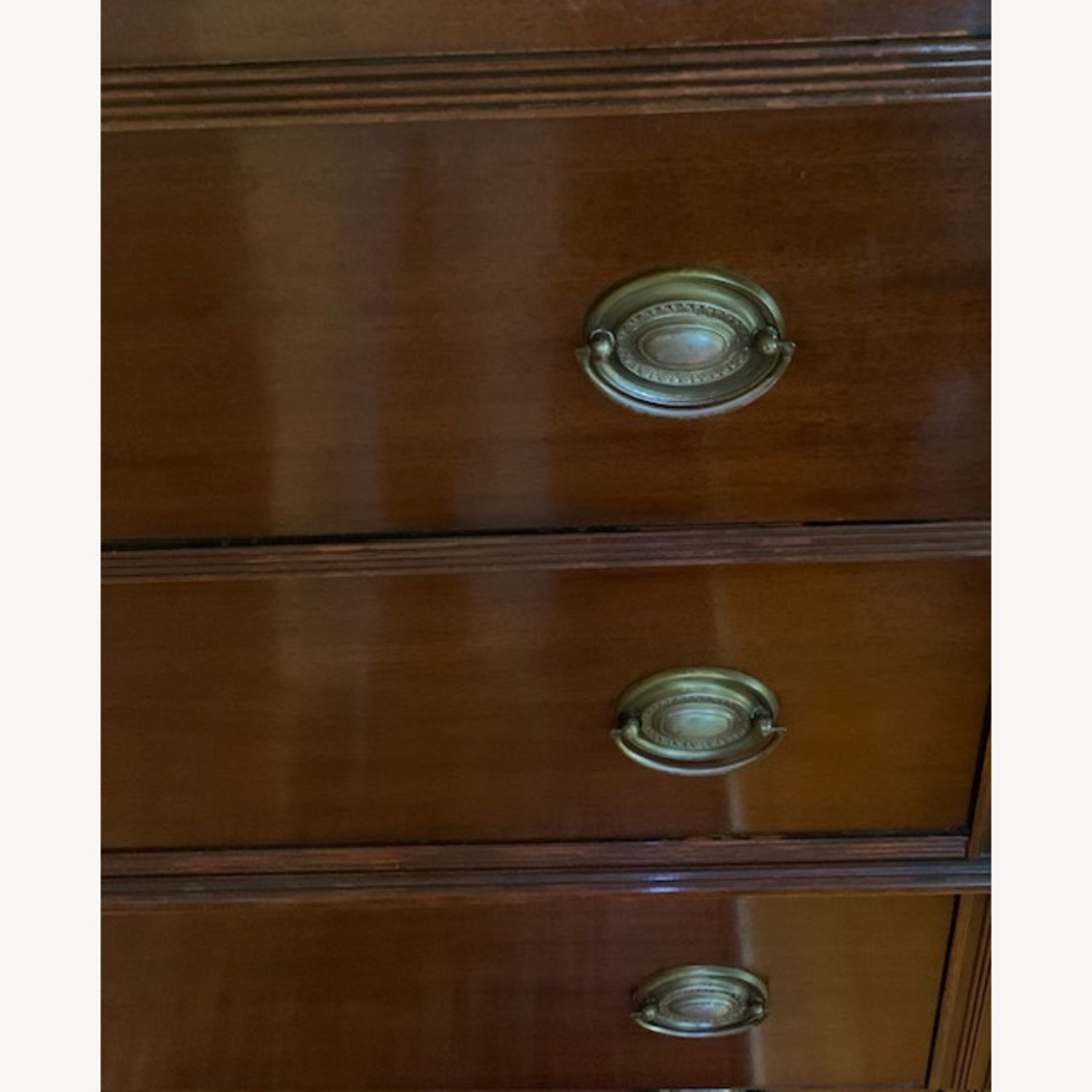 Vintage Huntley 5 Drawer Dresser 1920's Mahogany - image-13