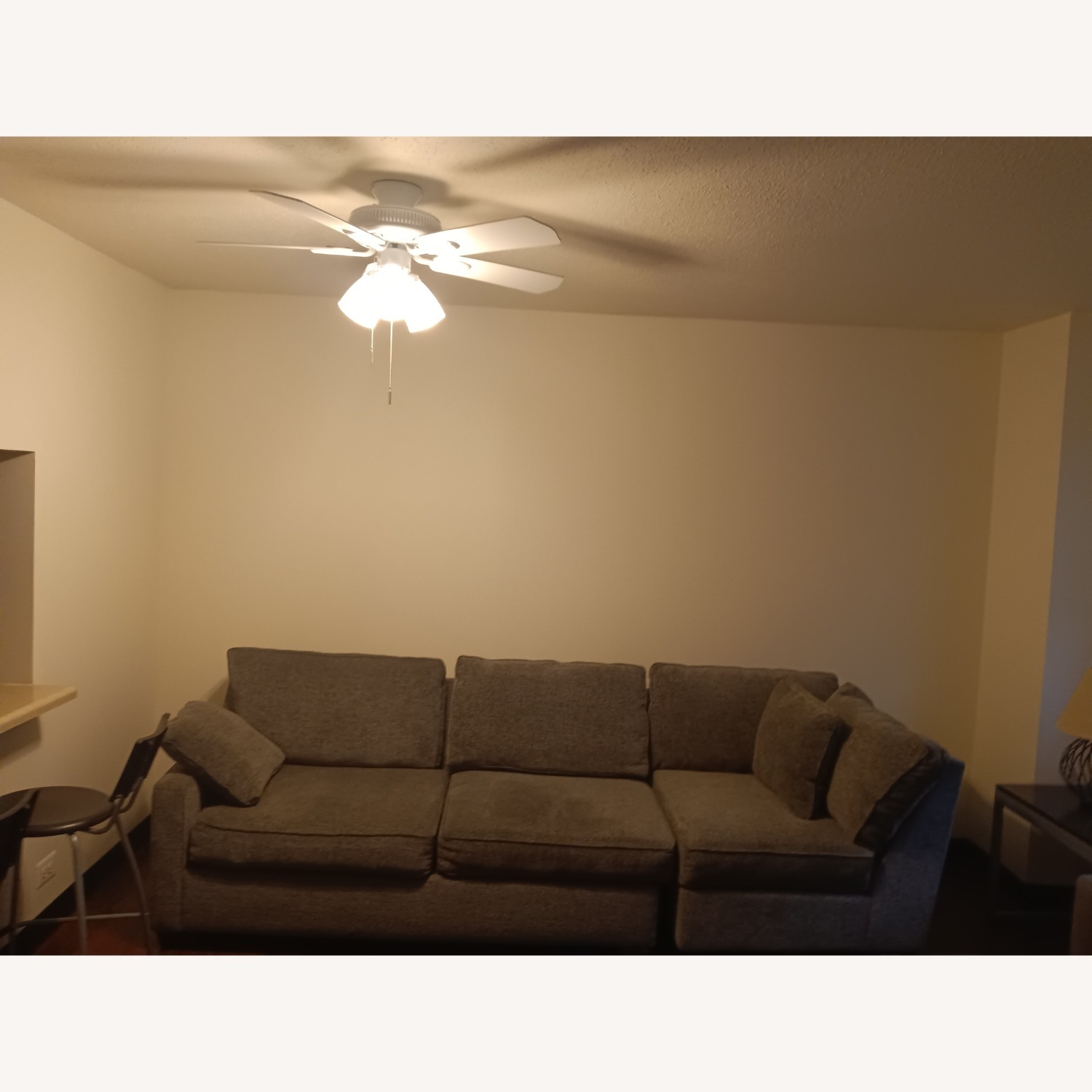Light Grey Sofa - image-1
