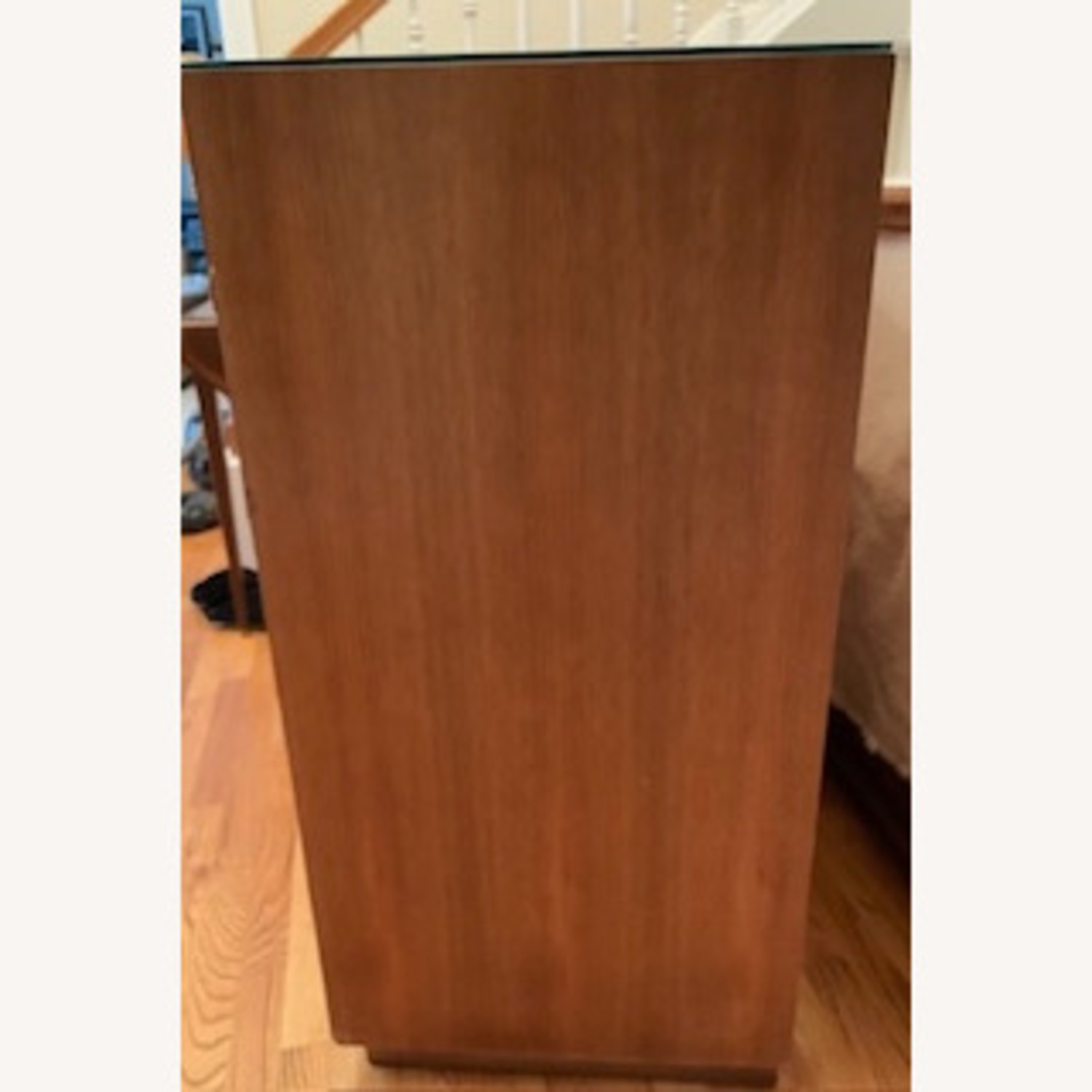1950's Ramseur MCM 5 Drawer Dresser w Glass Top - image-5