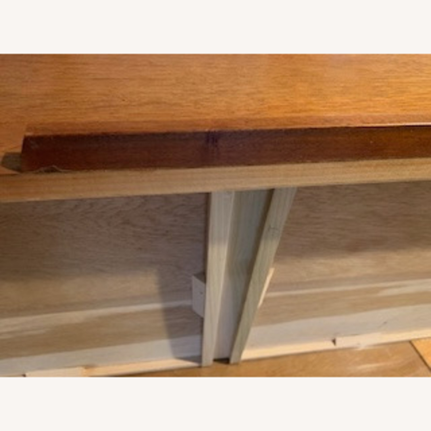 1950's Ramseur MCM 5 Drawer Dresser w Glass Top - image-22