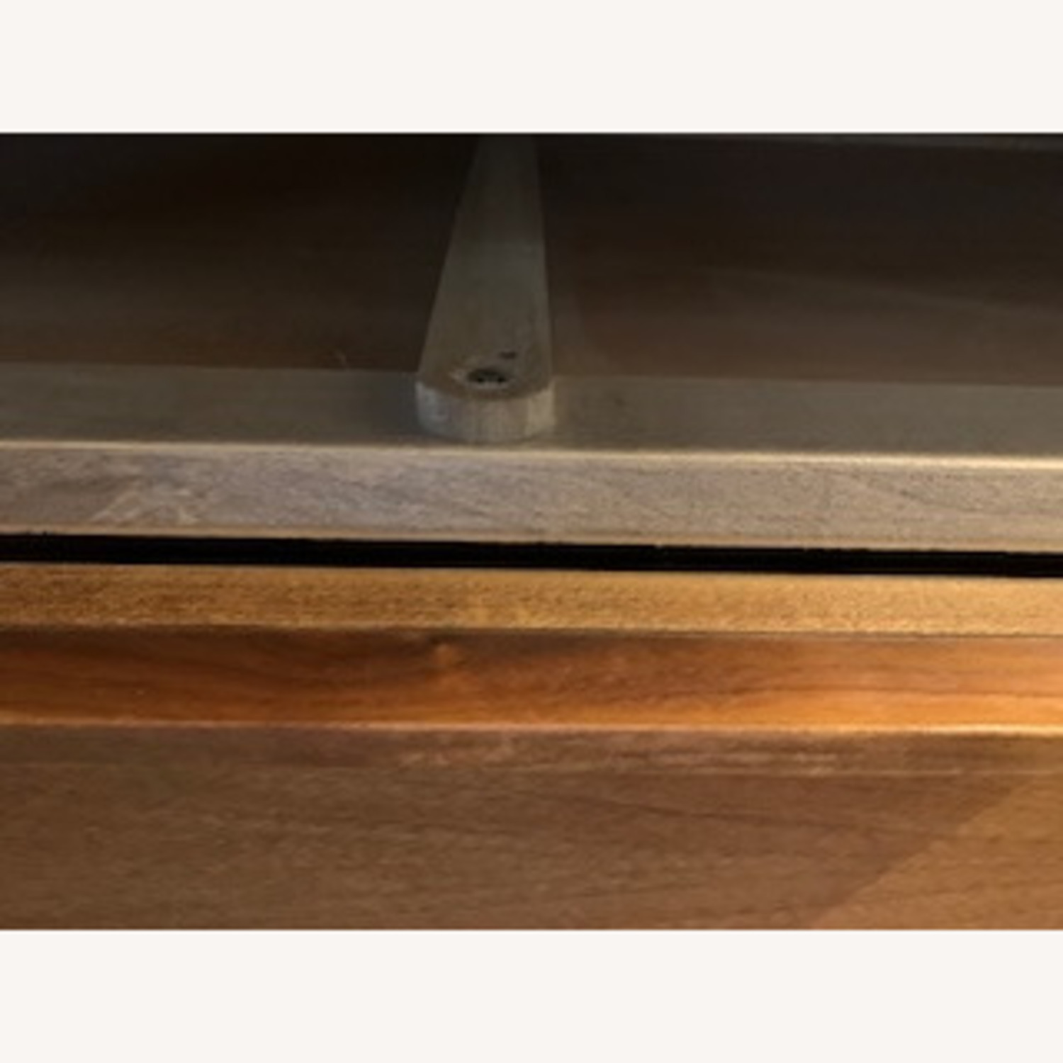 1950's Ramseur MCM 5 Drawer Dresser w Glass Top - image-23