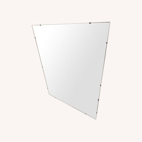 Used Vintage 50's MCM Wall Mirror Beveled Edges for sale on AptDeco
