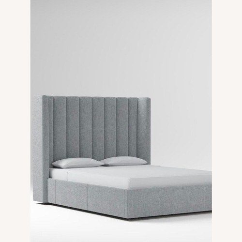 Used West Elm King Size Storage Bed for sale on AptDeco