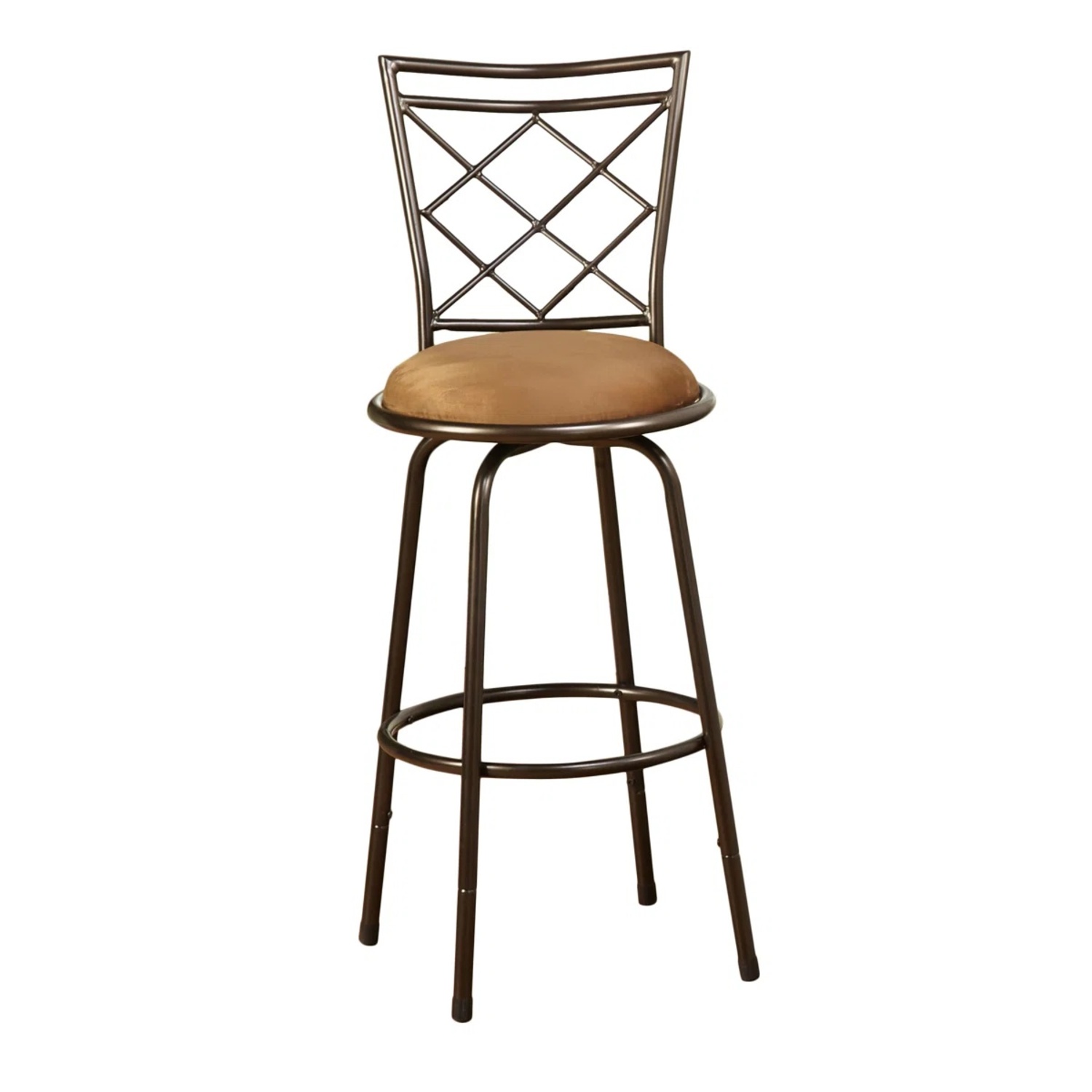 Wayfair Red Barrell Studio Dark Brown Metal Stools - image-6
