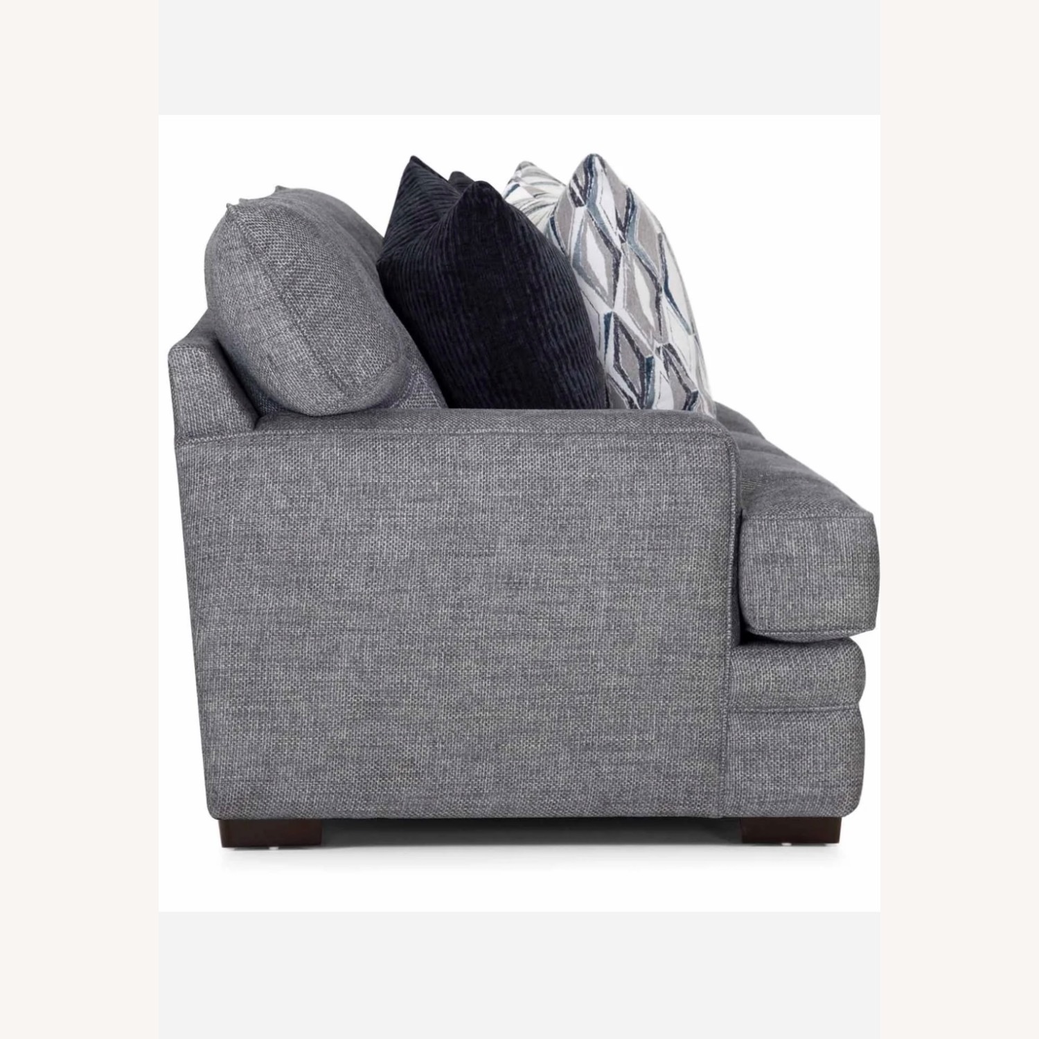 Walter E. Smithe Fabric Chair and a Half + Ottoman - image-3