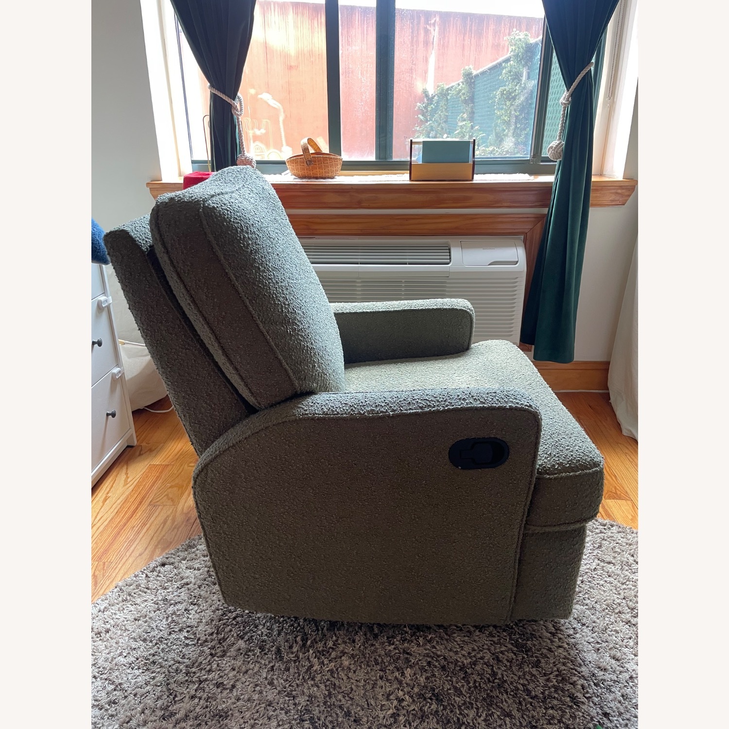 Obaby Green Fabric Recliner - image-3