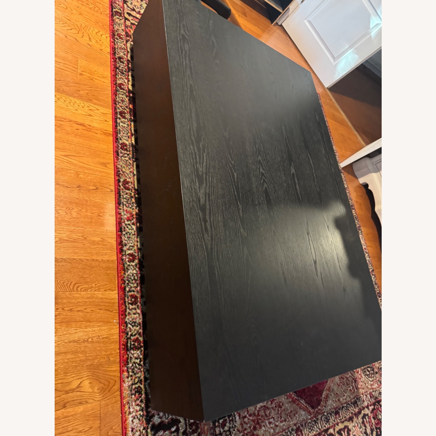 Arhaus Black Wood Coffee Table - image-2