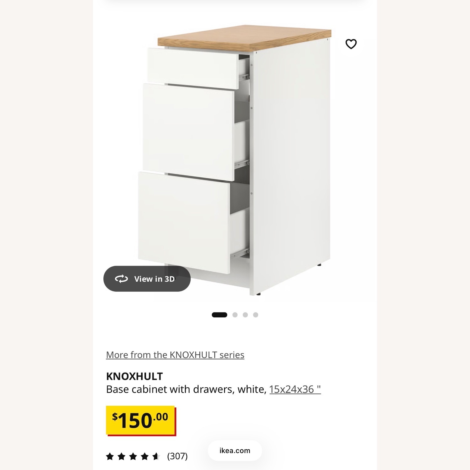 IKEA KNOXHULT Cabinet - image-6