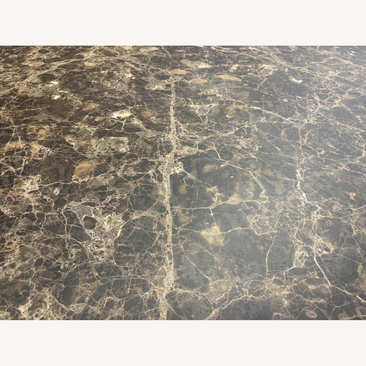 Restoration Hardware Aero Stone Round Dining Table – 60" - image-23