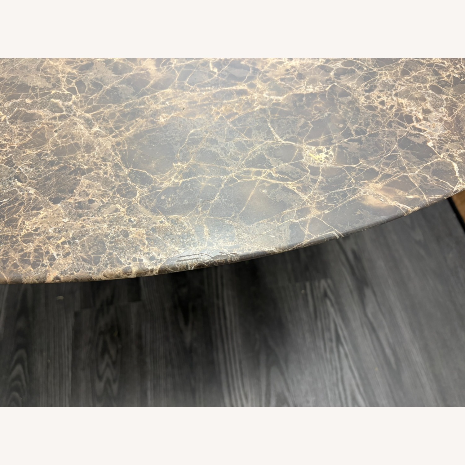 Restoration Hardware Aero Stone Round Dining Table – 60" - image-7