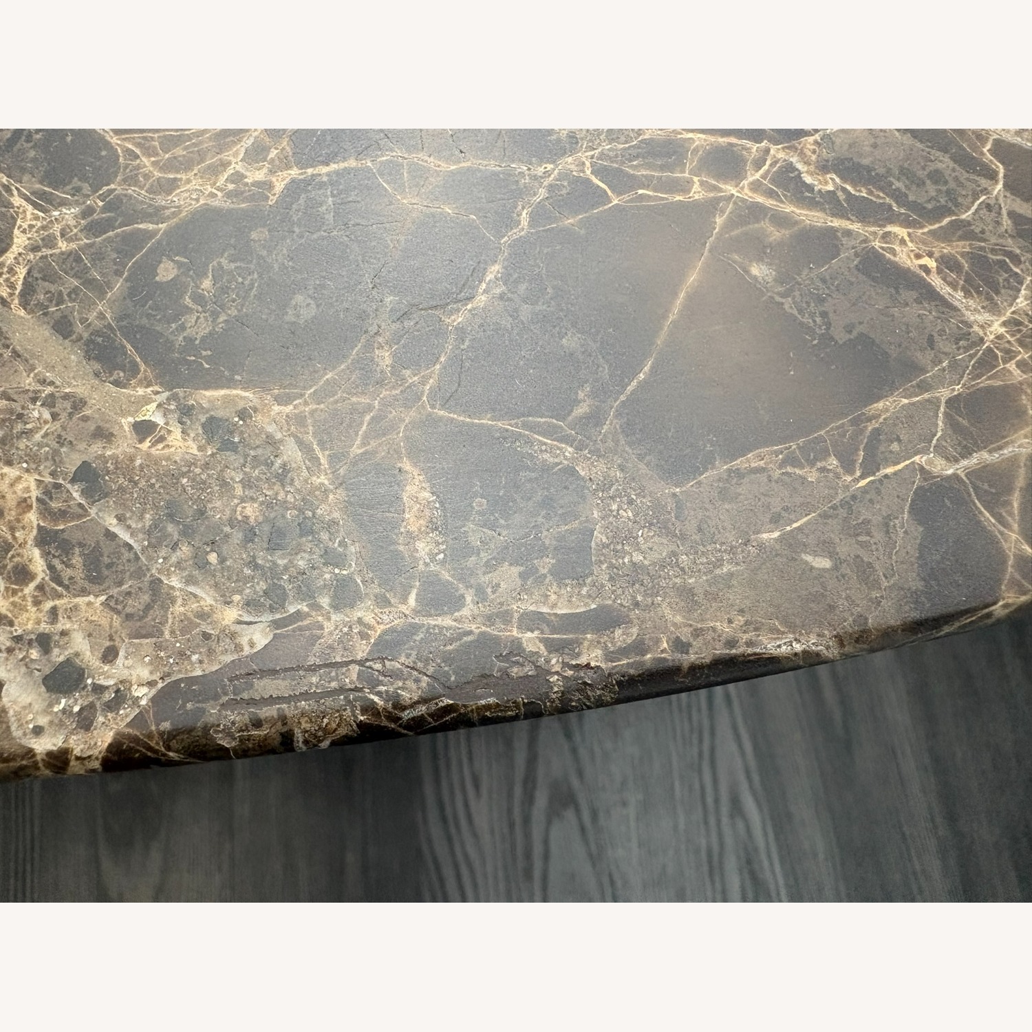 Restoration Hardware Aero Stone Round Dining Table – 60" - image-18