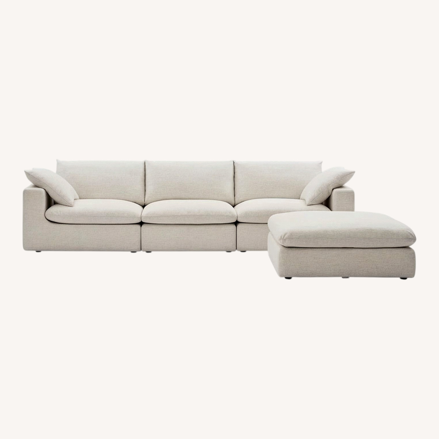 Castlery Dawson 3 Seater Sofa with Ottoman - image-0