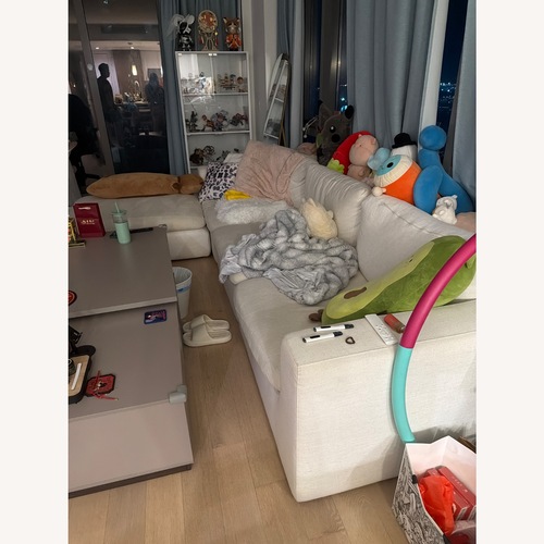 Used Castlery Dawson 3 Seater Sofa with Ottoman for sale on AptDeco